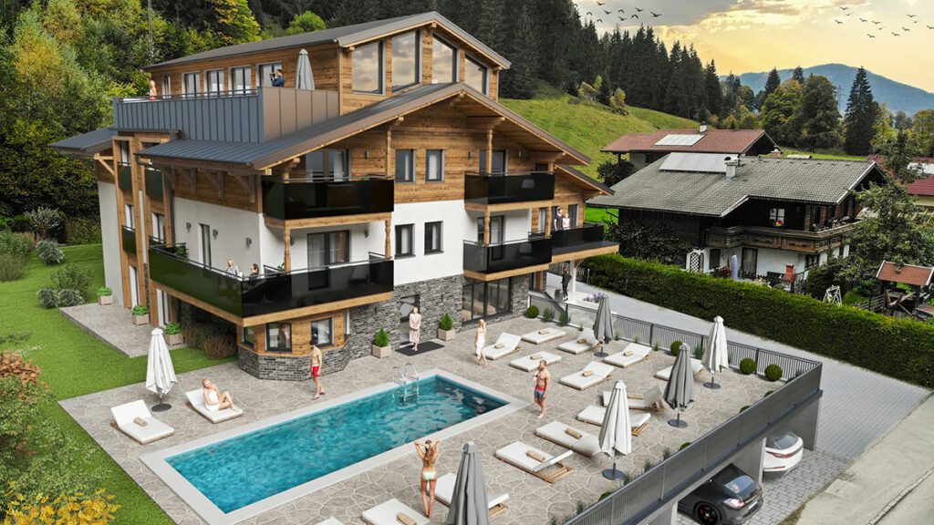 Fuxbau - Ferienwohnungen & Aparthotel in Flachau, Salzburg