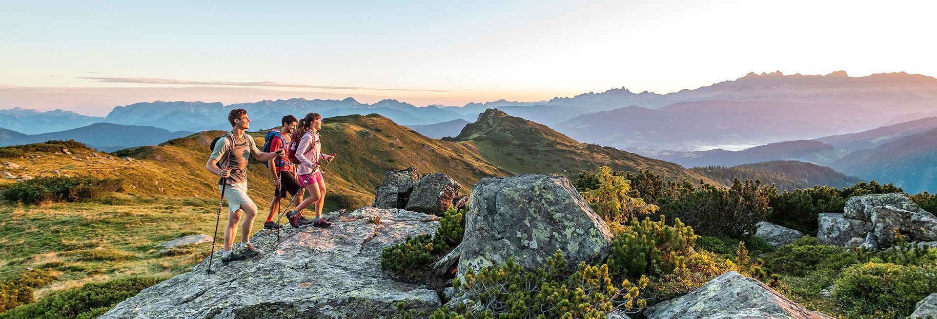 Wandern im Sommerurlaub in Flachau