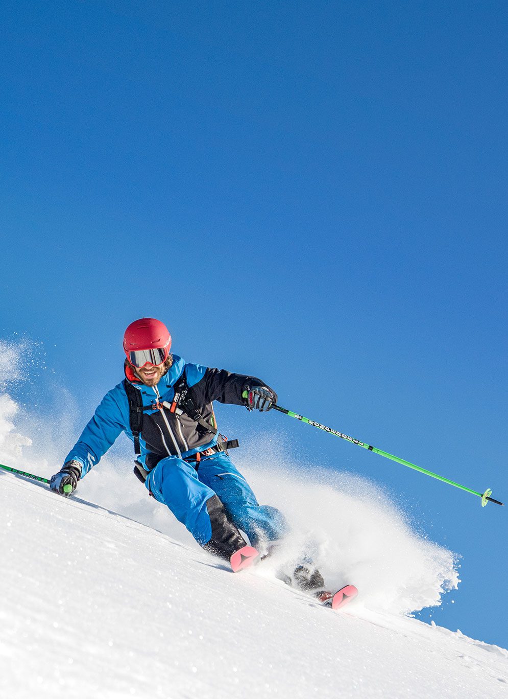 Skifahren im Winterurlaub Flachau